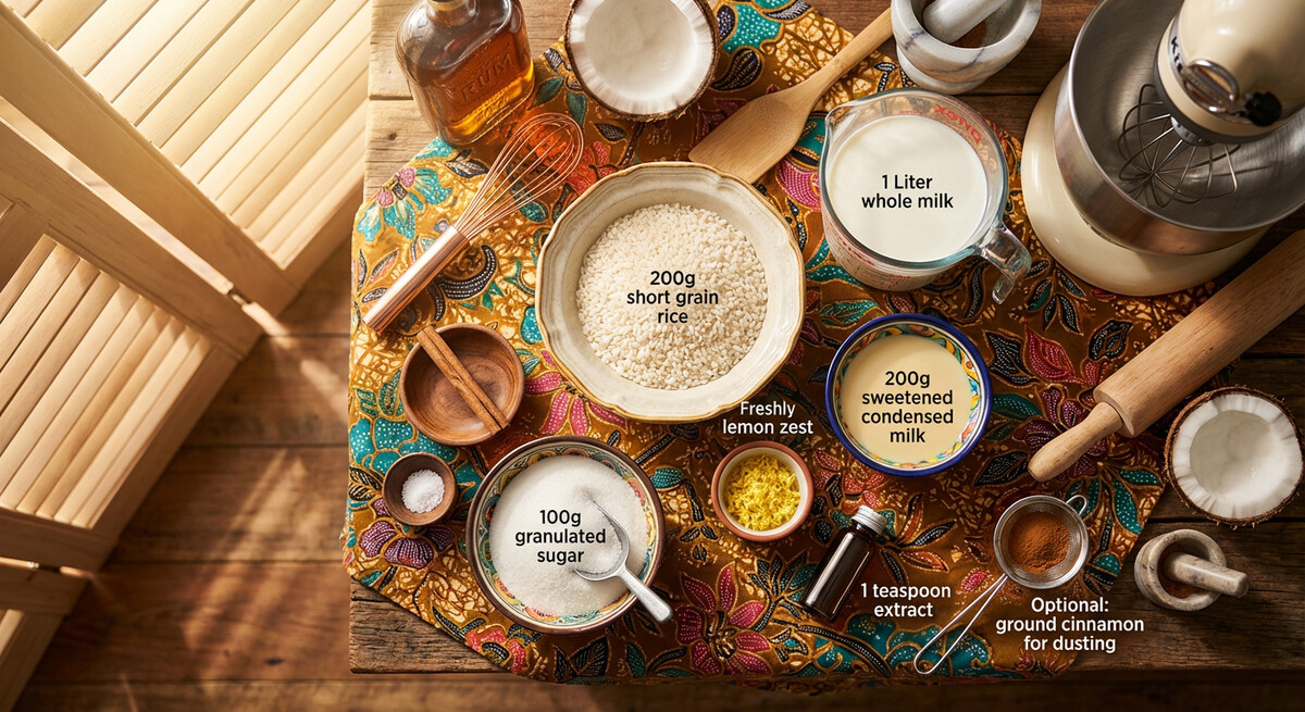 Mise en Place: Arroz con Leche (Kubanischer Milchreis)