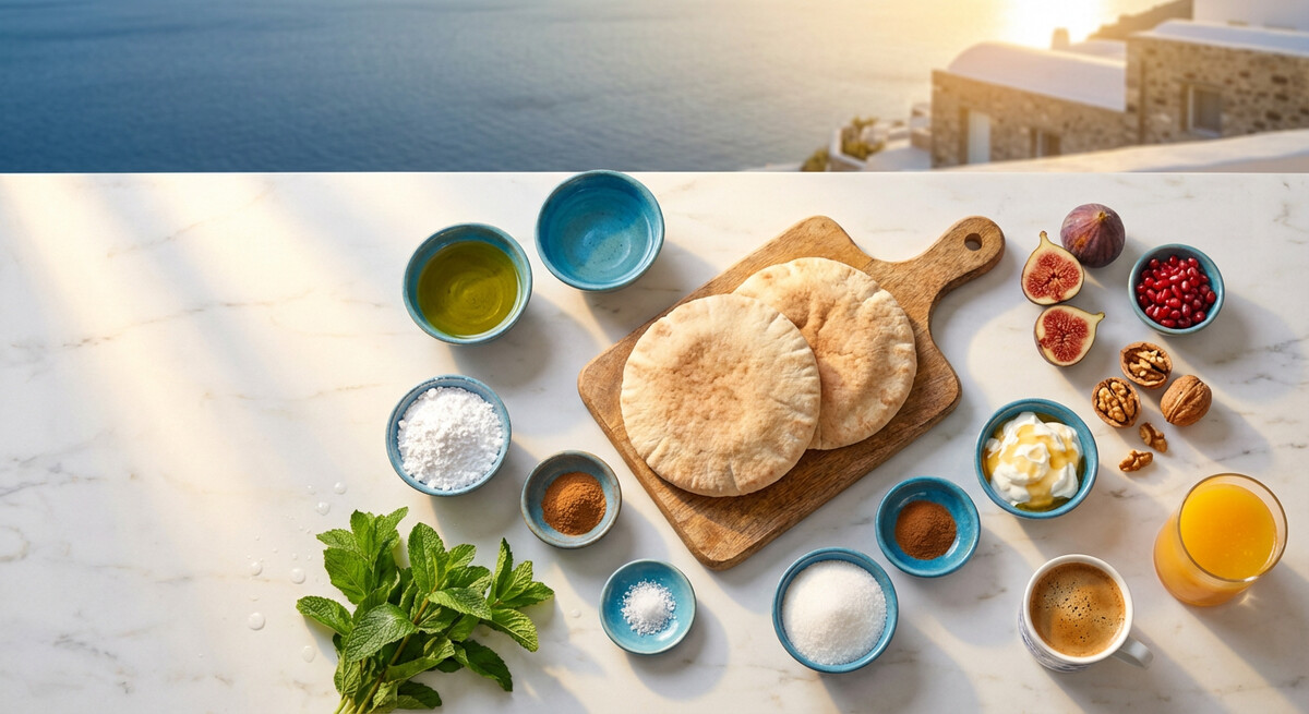 Mise en place: Pita Douce