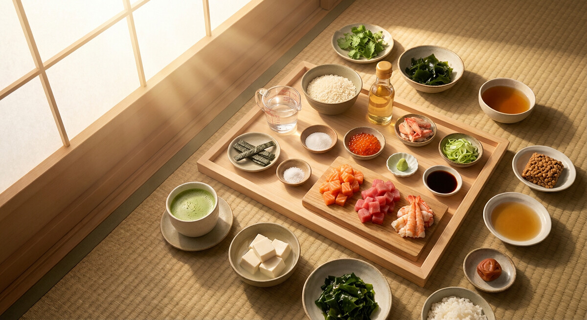下ごしらえ: 海鮮丼