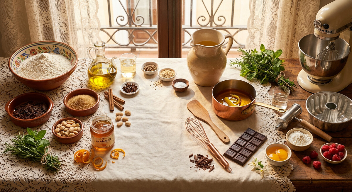 Mise en place: Pestiños