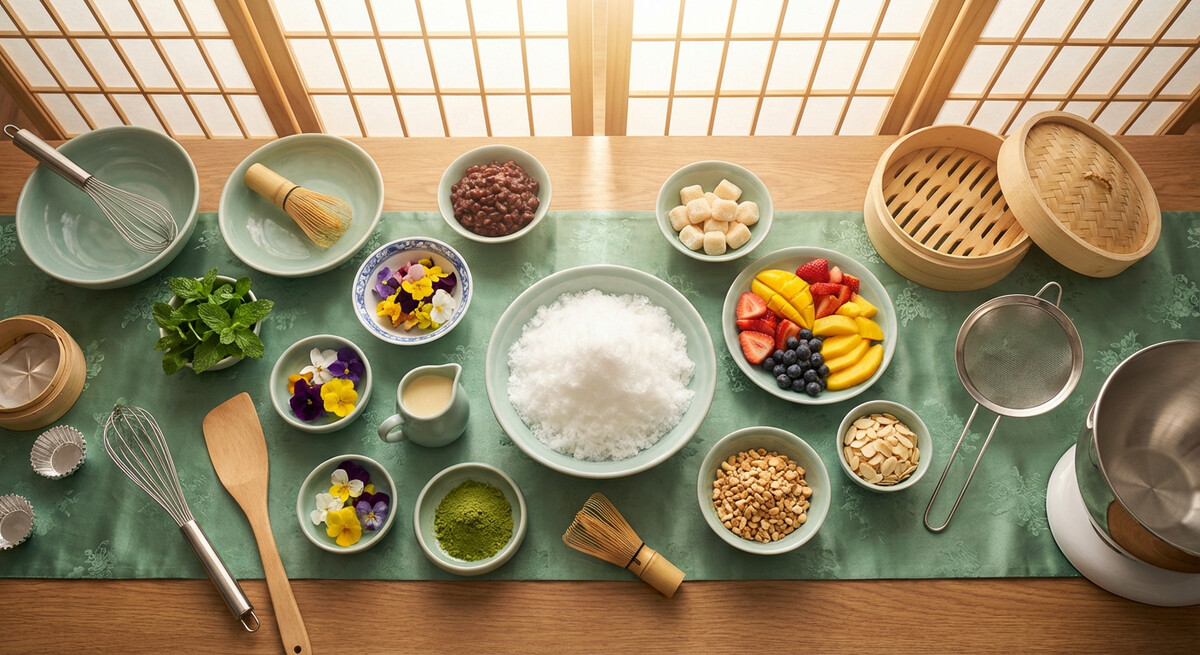 Mise en place: Bingsu