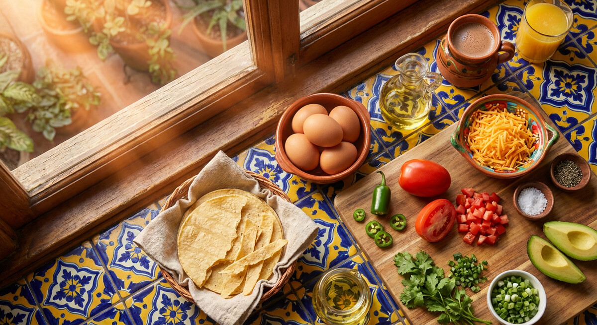 Mise en place: Migas Mexicanas