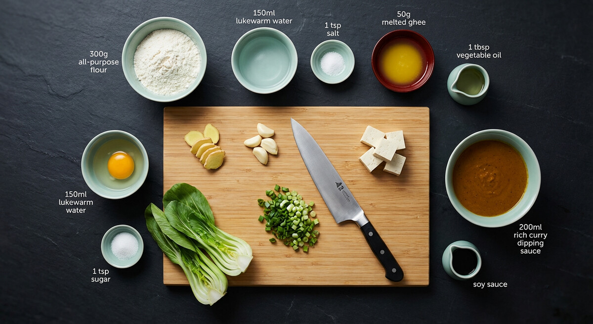 Mise en place: Roti Canai