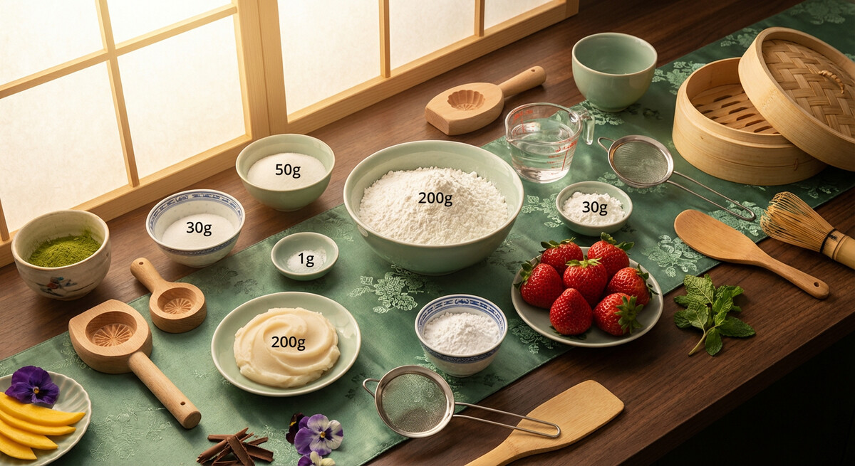 Mise en place: Daifuku