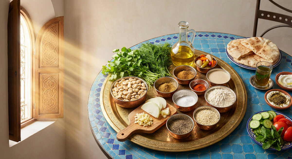 Mise en place: Tameya