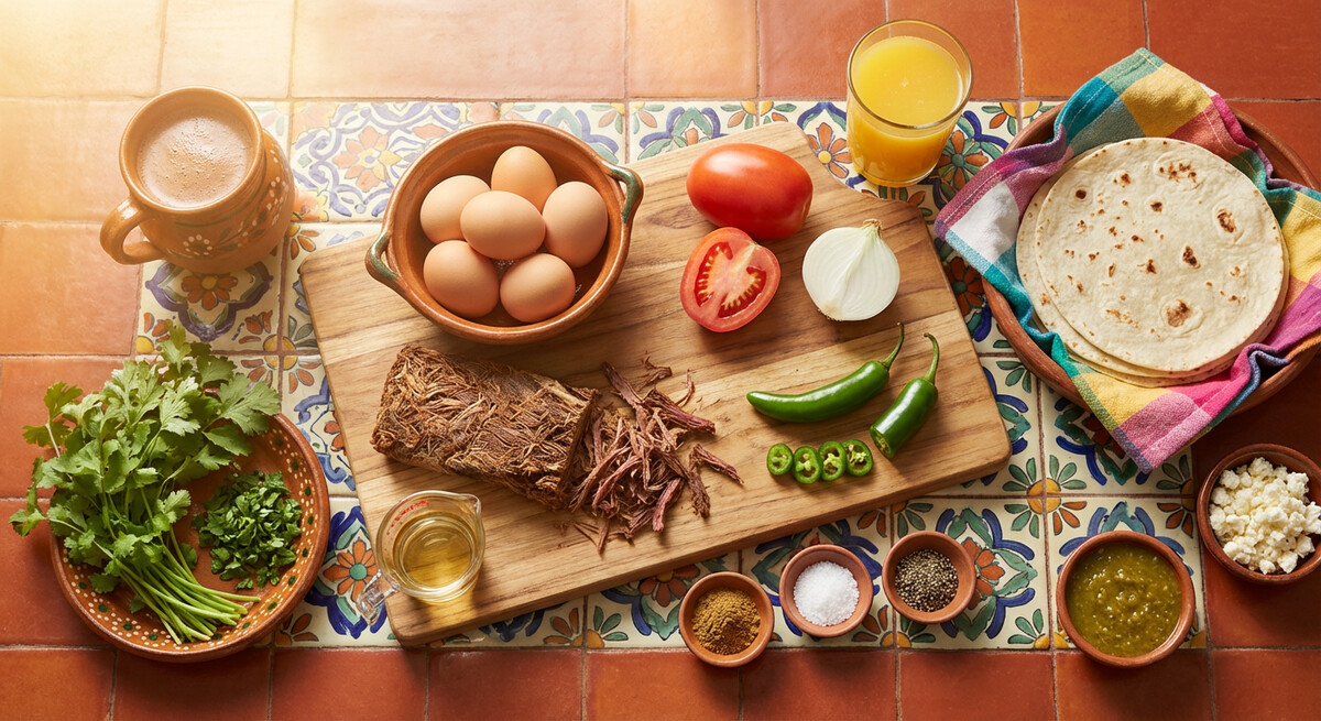 Mise en Place: Dried Beef with Eggs
