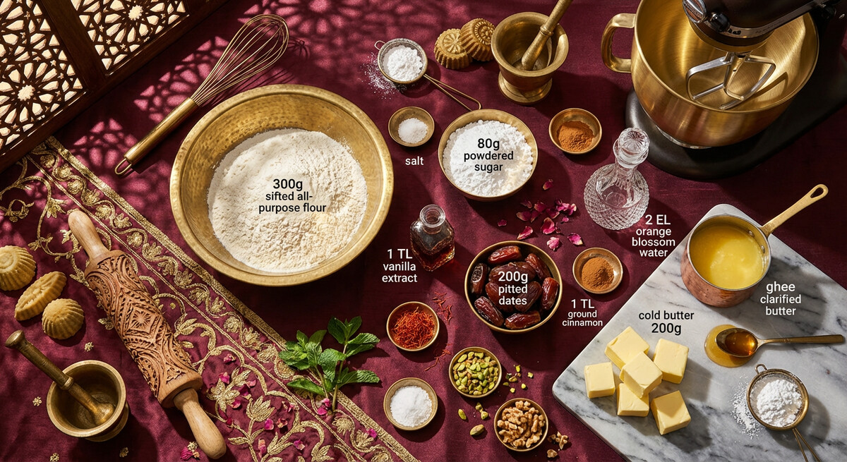 التحضير المسبق: كعك التمر