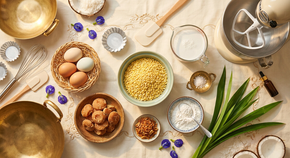 Mise en place: Kanom Mor Kaeng