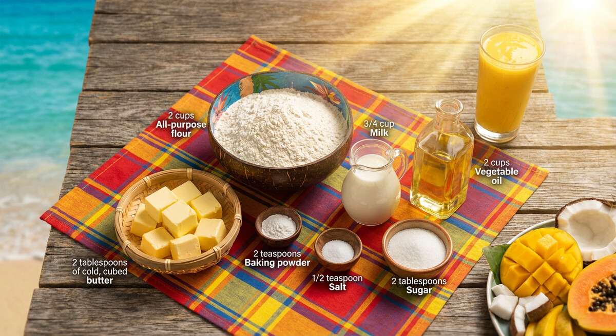 Hazırlık: Trinidad Kızarmış Ekmek (Bake)