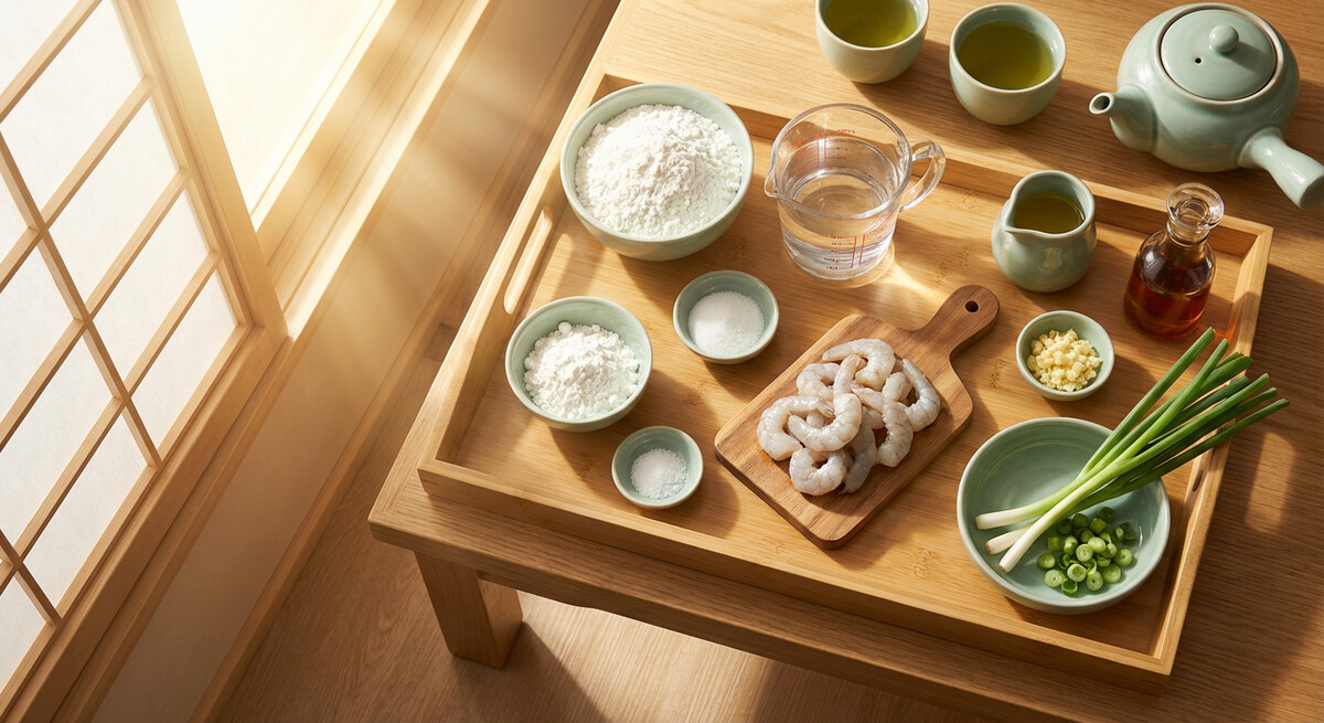 Mise en place: Chee Cheong Fun