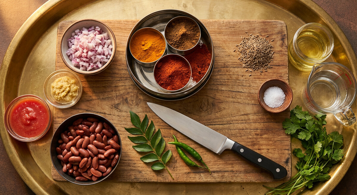 Hazırlık: Rajma