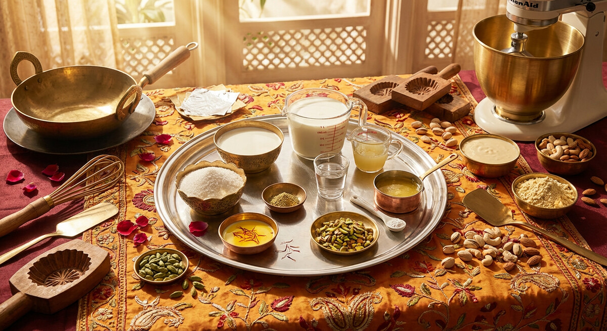 Mise en place: Rasmalai