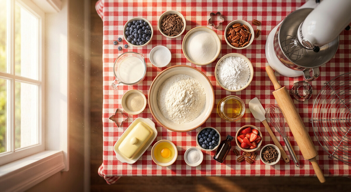 Mise en place: Donut Américain