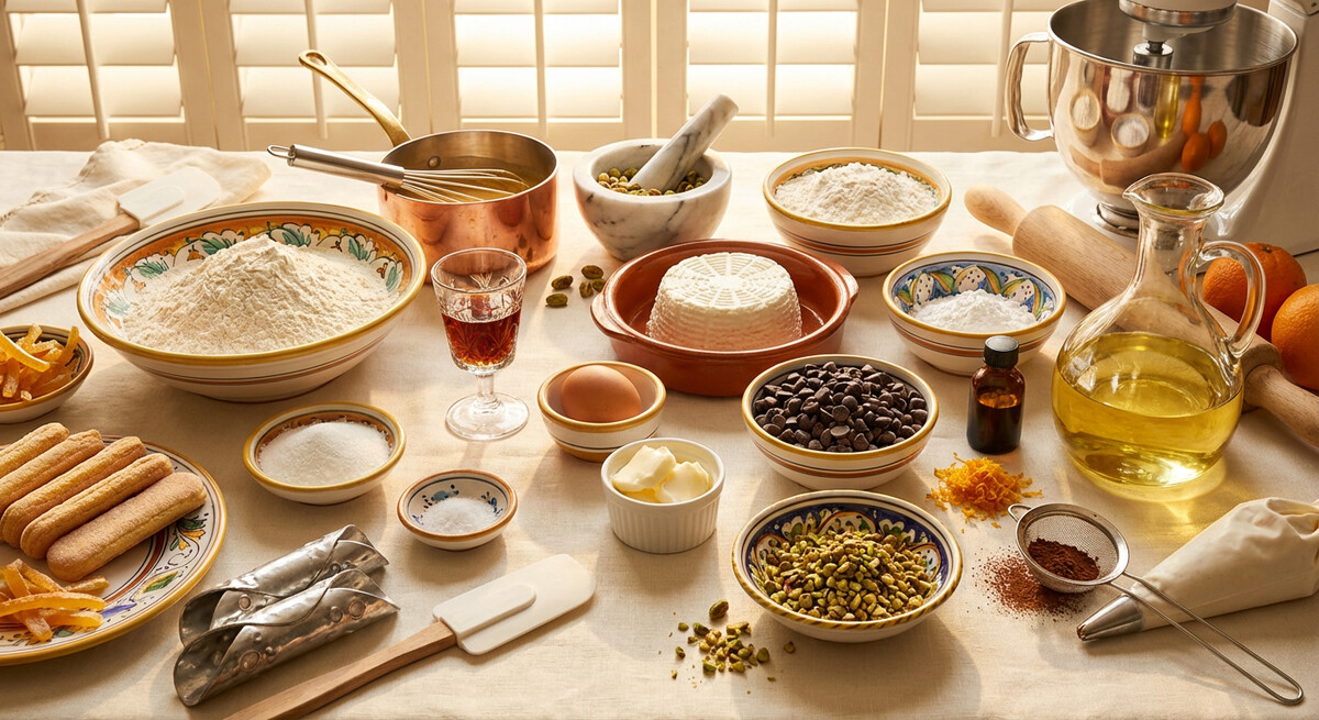 Mise en place: Cannoli