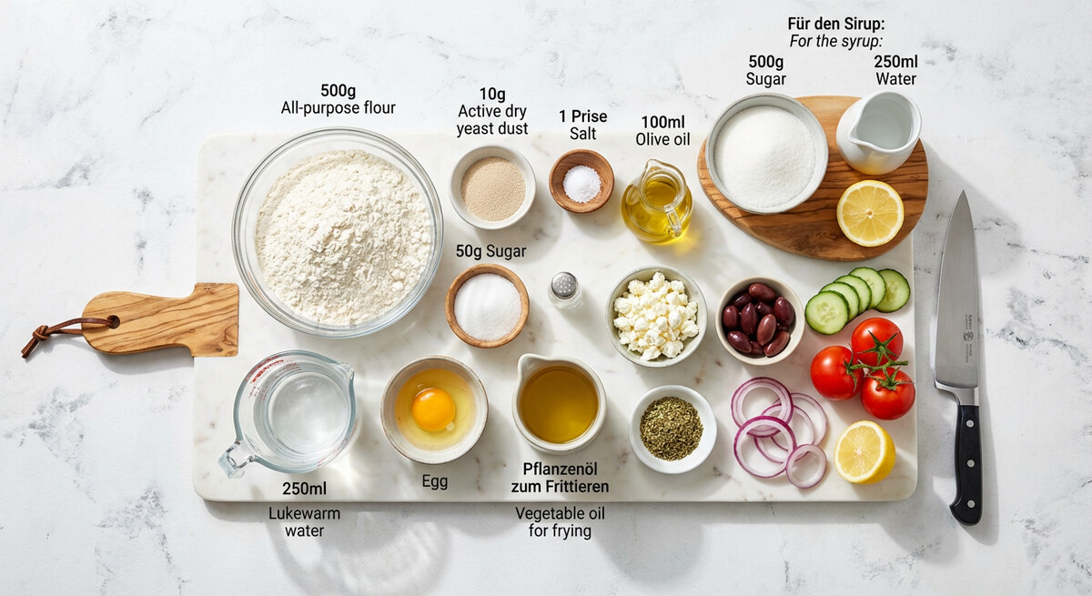 Mise en place: Saiten (Masa Dulce con Jarabe)