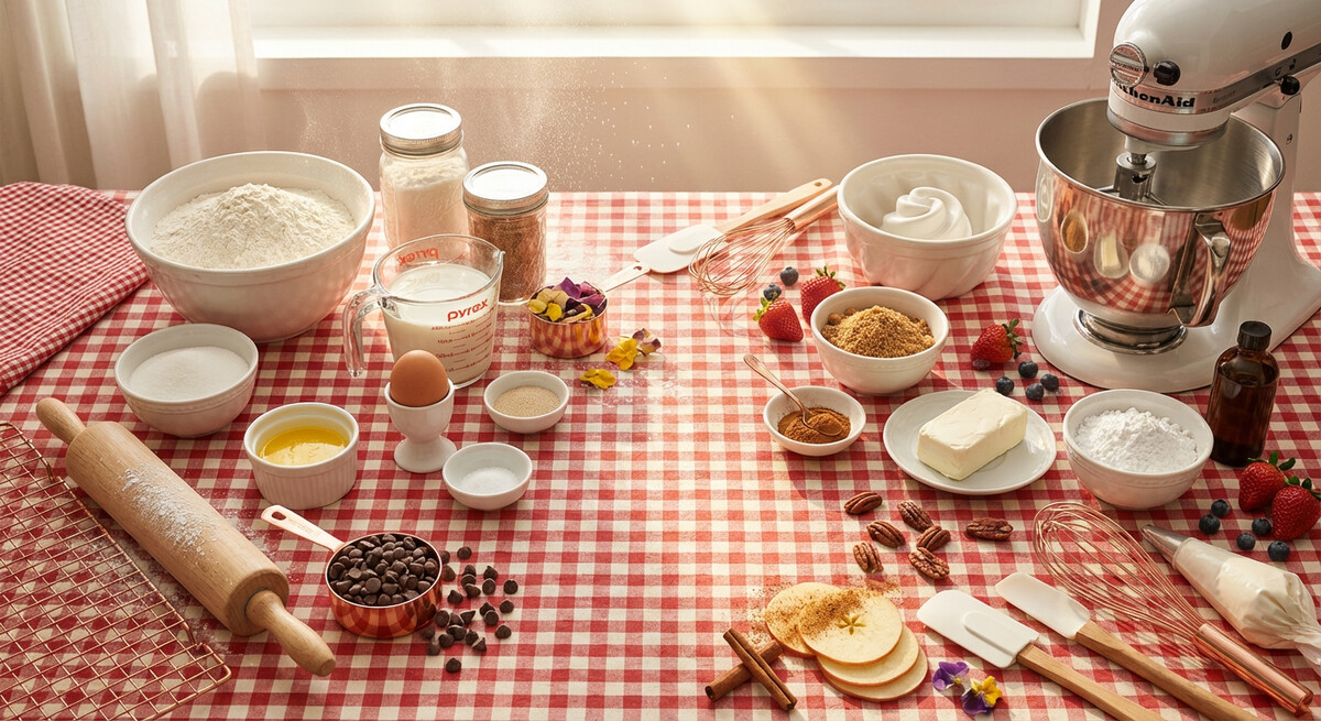 Mise en place: Rouleaux à la Cannelle Classiques