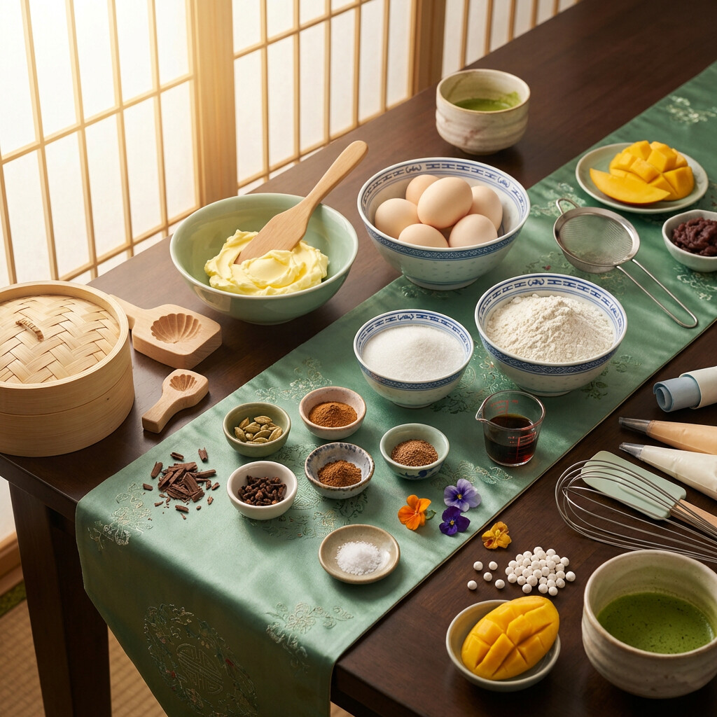 Mise en place: Kueh Lapis