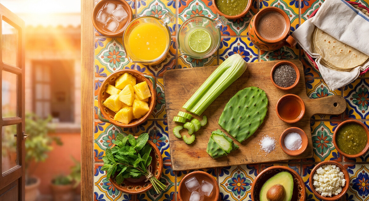 Hazırlık: Kaktüs Smoothie