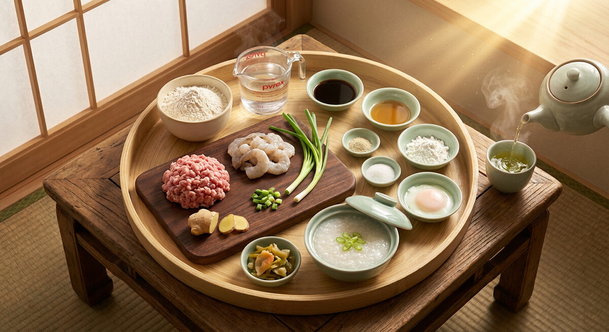 Mise en place: Dim Sum