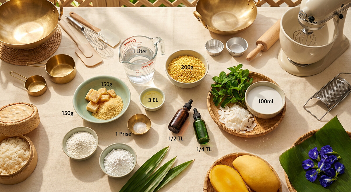 Mise en place: Pâte de Haricots Thaïlandaise