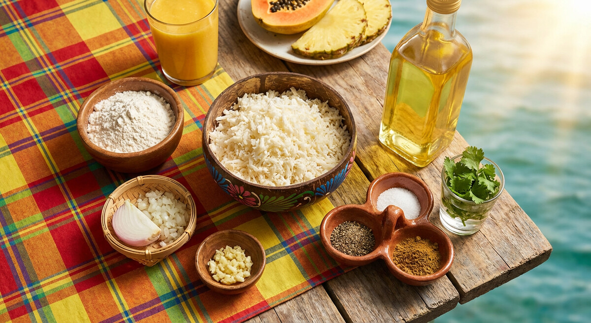 Mise en Place: Dominikanische Arepitas de Yuca