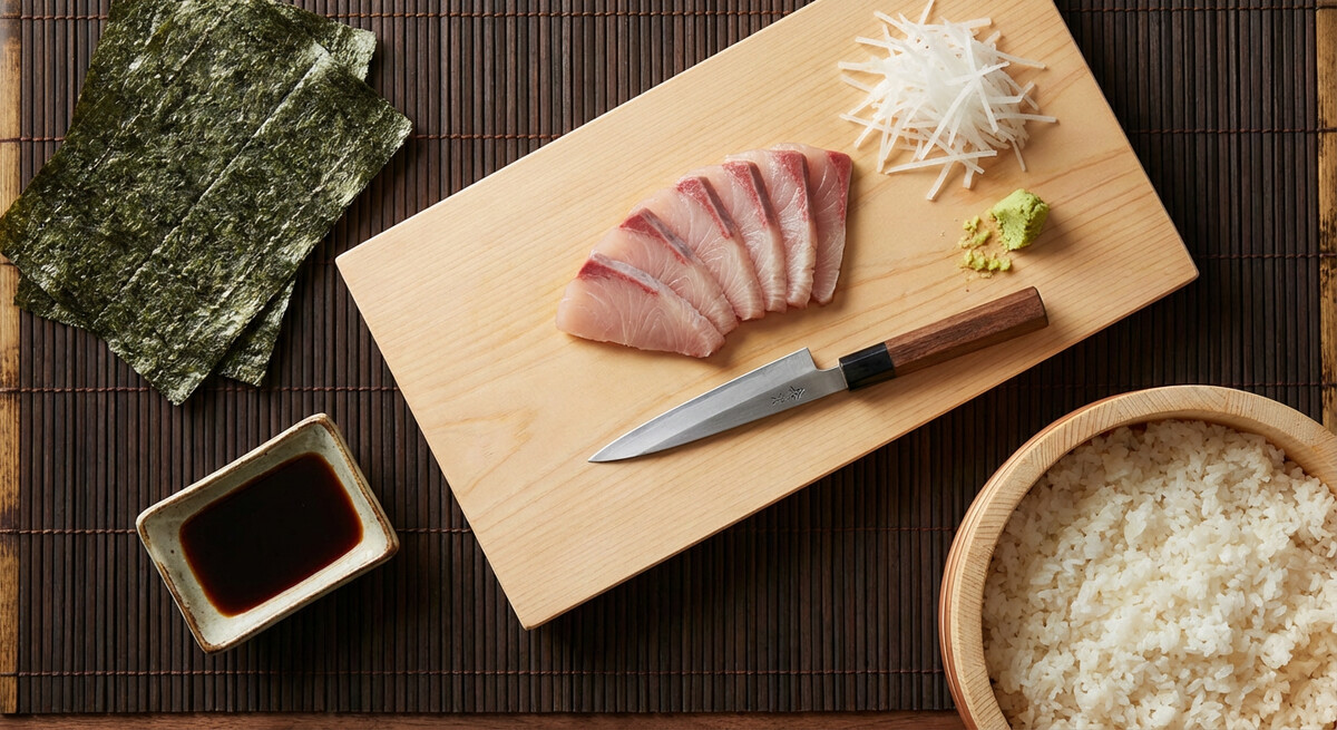 Mise en place: Soupe Miso et Riz