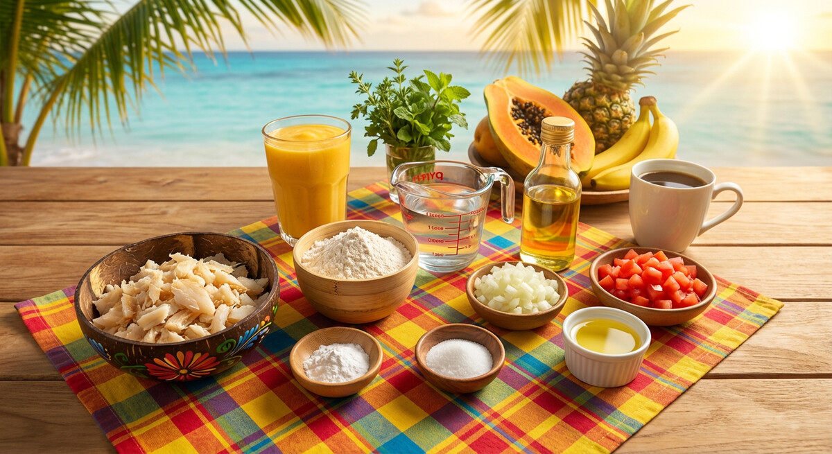 Hazırlık: Bakes and Saltfish