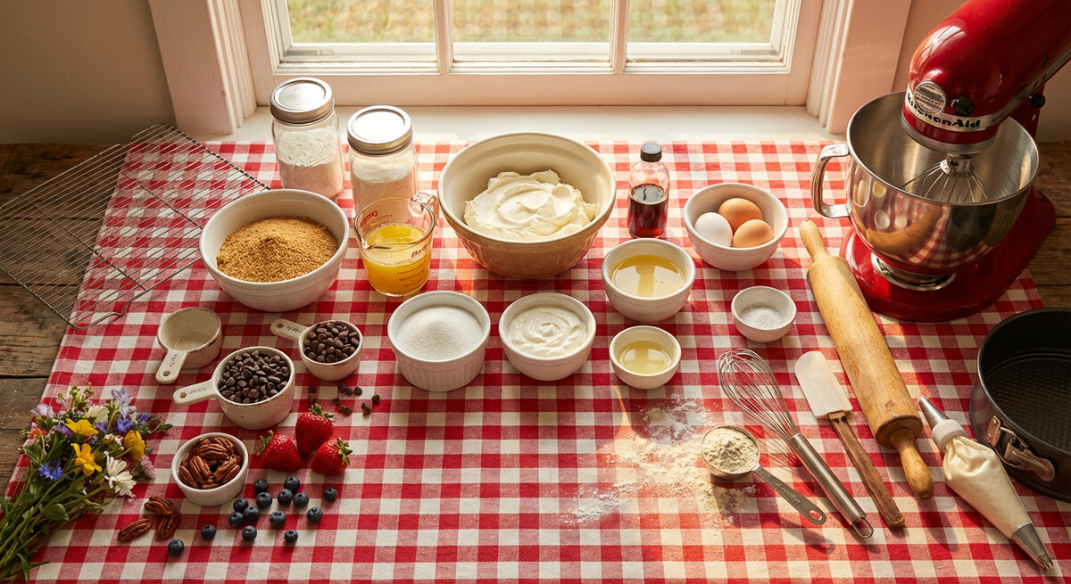 Mise en place: Nouveau York Cheesecake