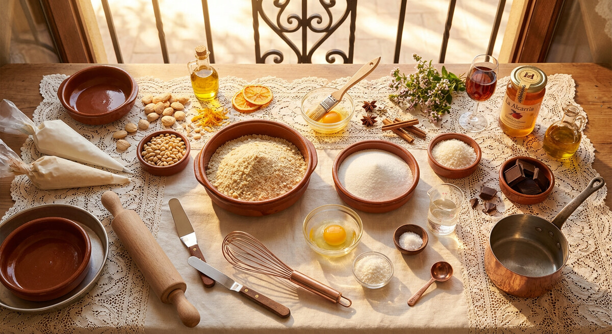 Mise en place: Panellets
