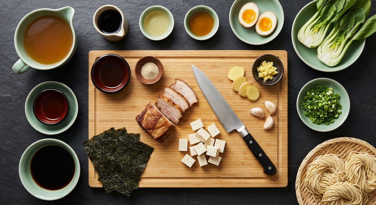 Mise en place: Ramen
