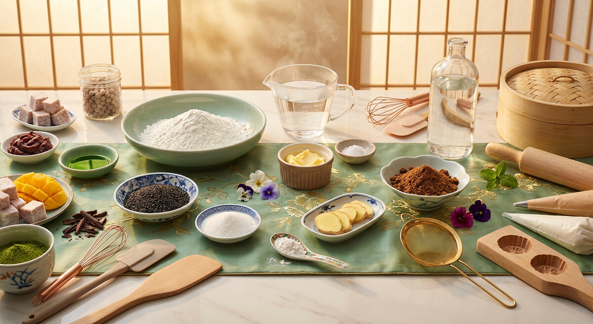 Mise en place: Tangyuan Sésame Noir