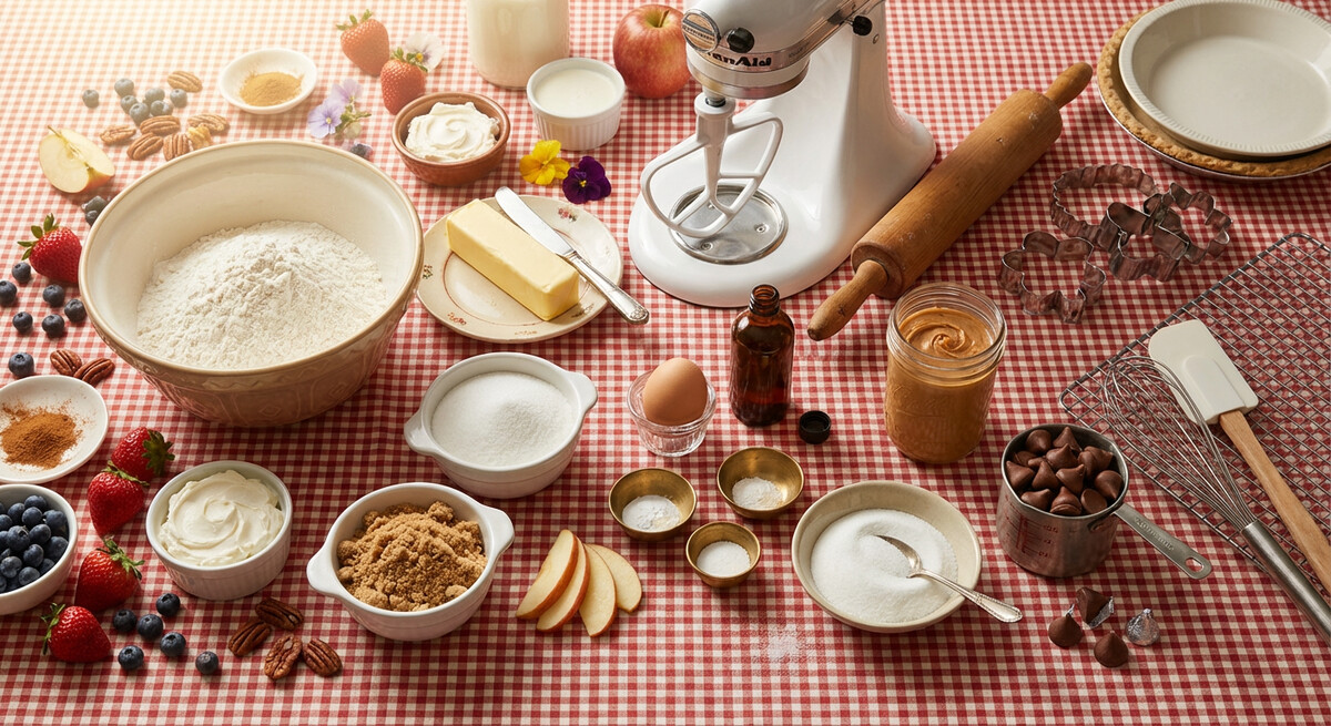 Mise en place: Gourmandises aux cacahuètes et au chocolat