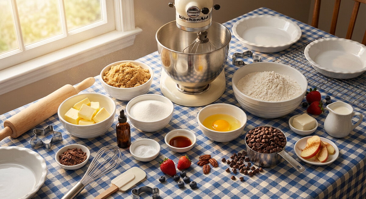 Mise en place: Cookies américains aux pépites de chocolat