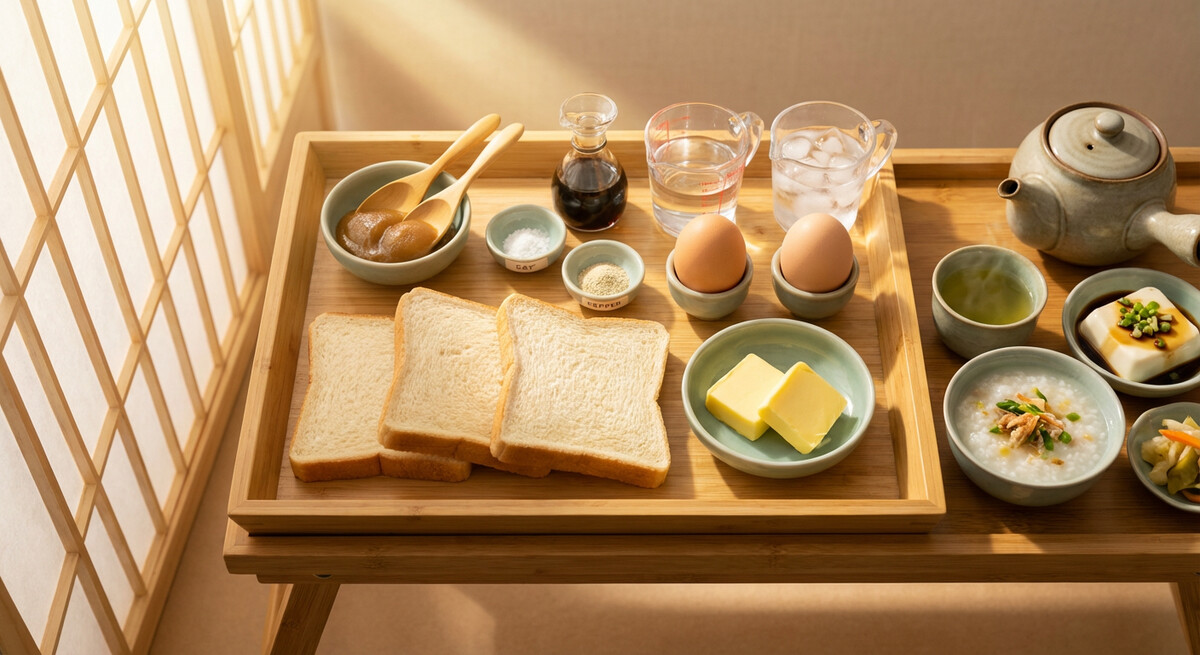Mise en place: Kaya Toast