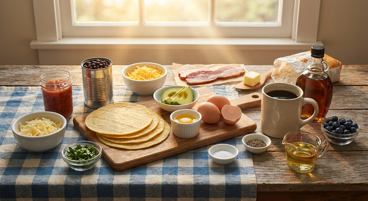 Mise en place: Huevos Rancheros (Style Américain)