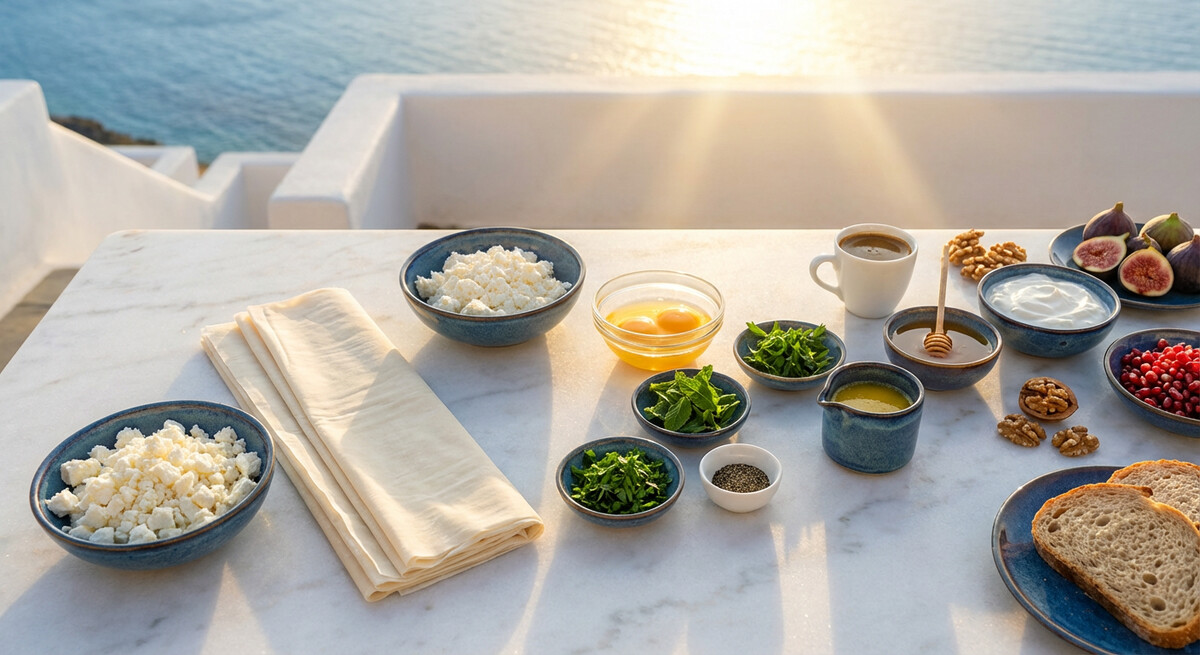 Mise en place: Tyropita (Pastel de Queso)