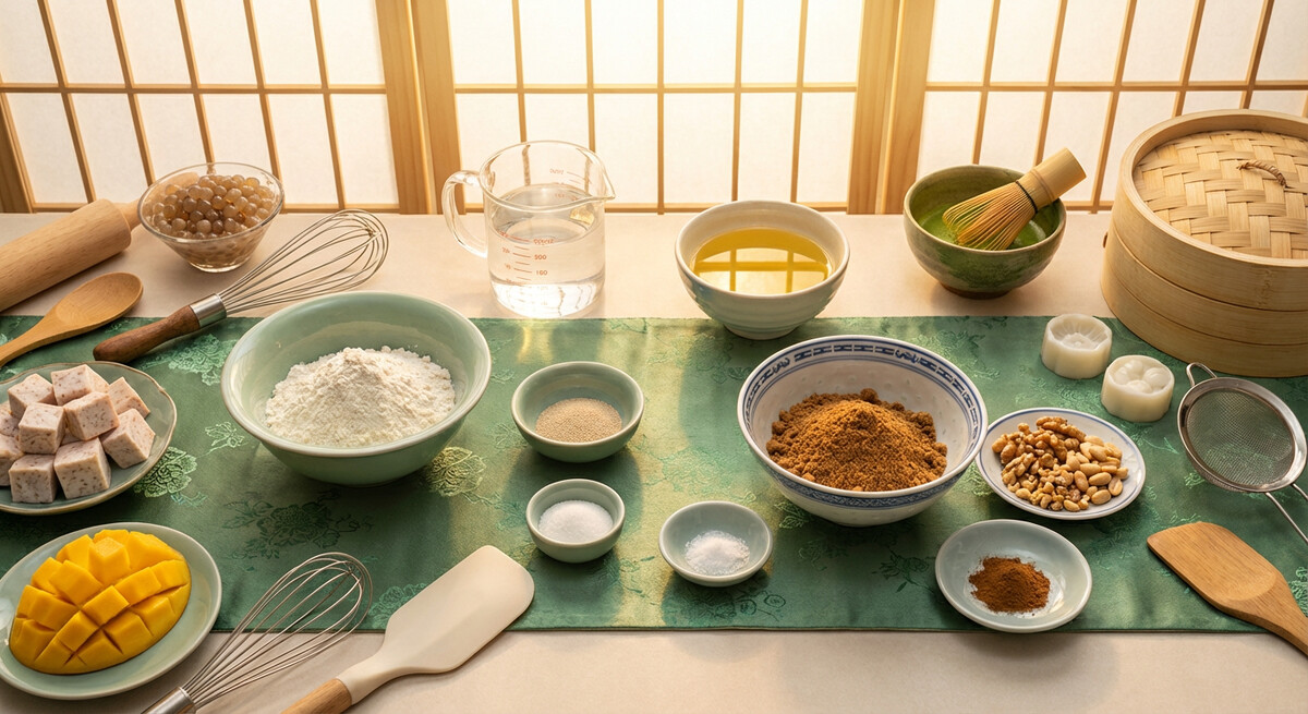 Mise en place: Hotteok