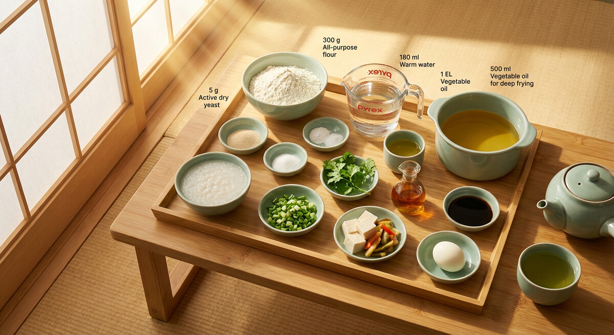 Mise en place: Youtiao