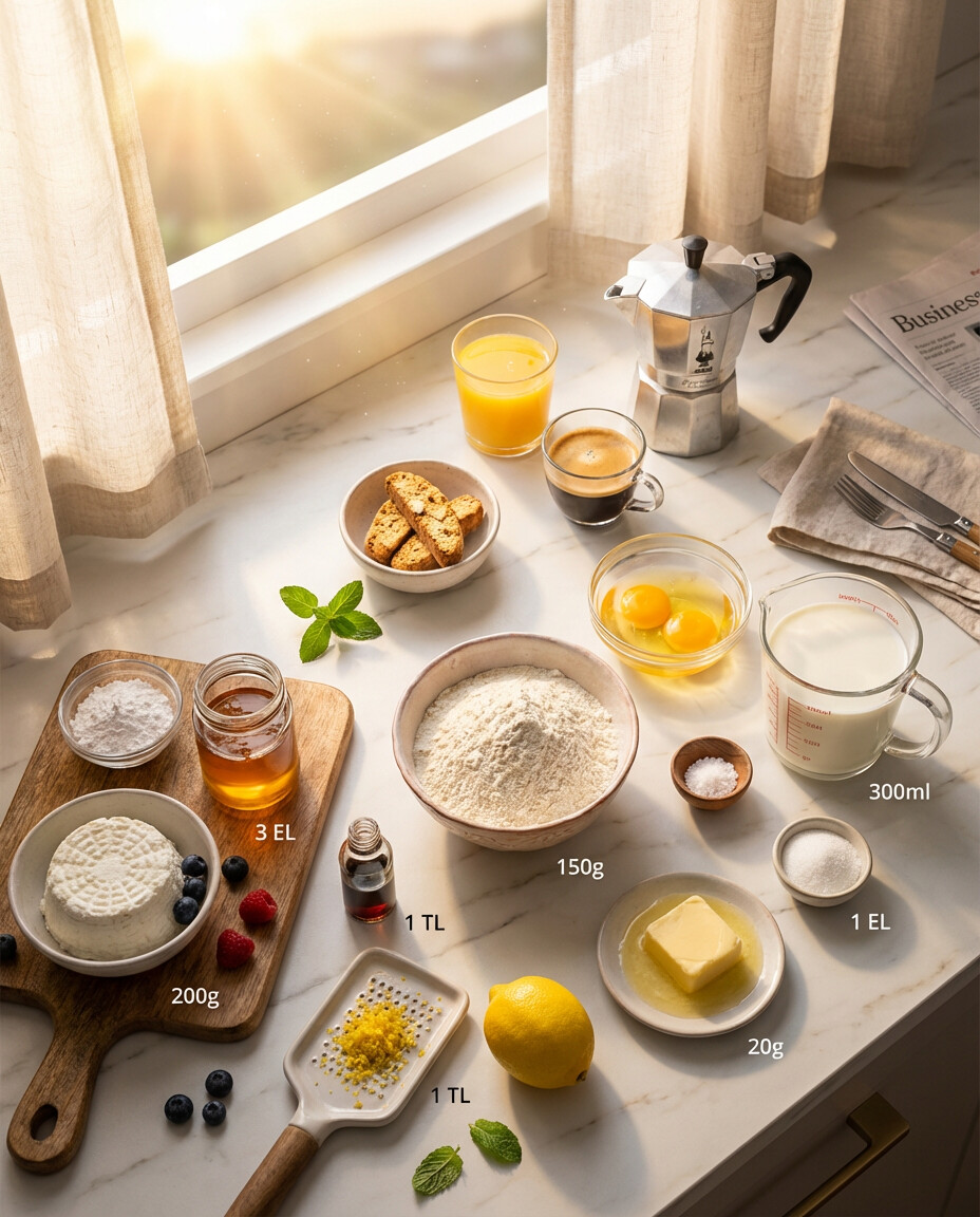 Mise en place: Crespelle Italianas