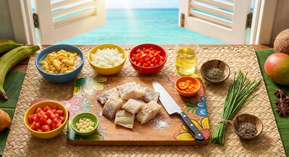 Mise en Place: Jamaikanisches Ackee und Salzfisch