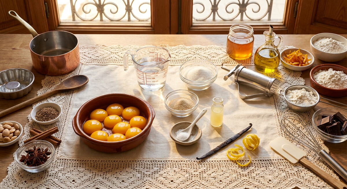 Mise en place: Tocino de Cielo