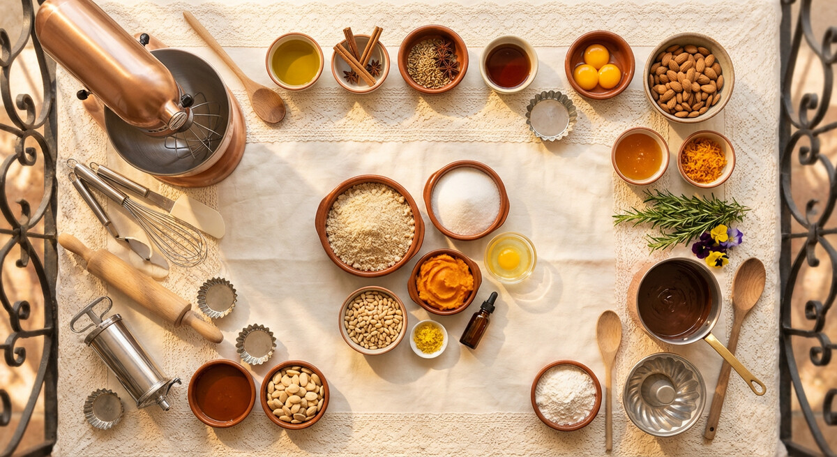 Mise en place: Panellets