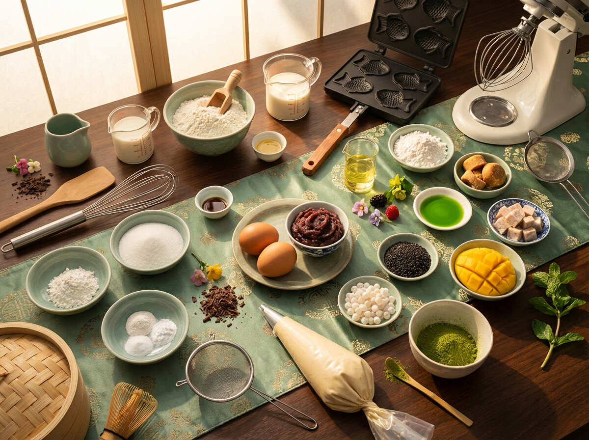 Mise en place: Taiyaki