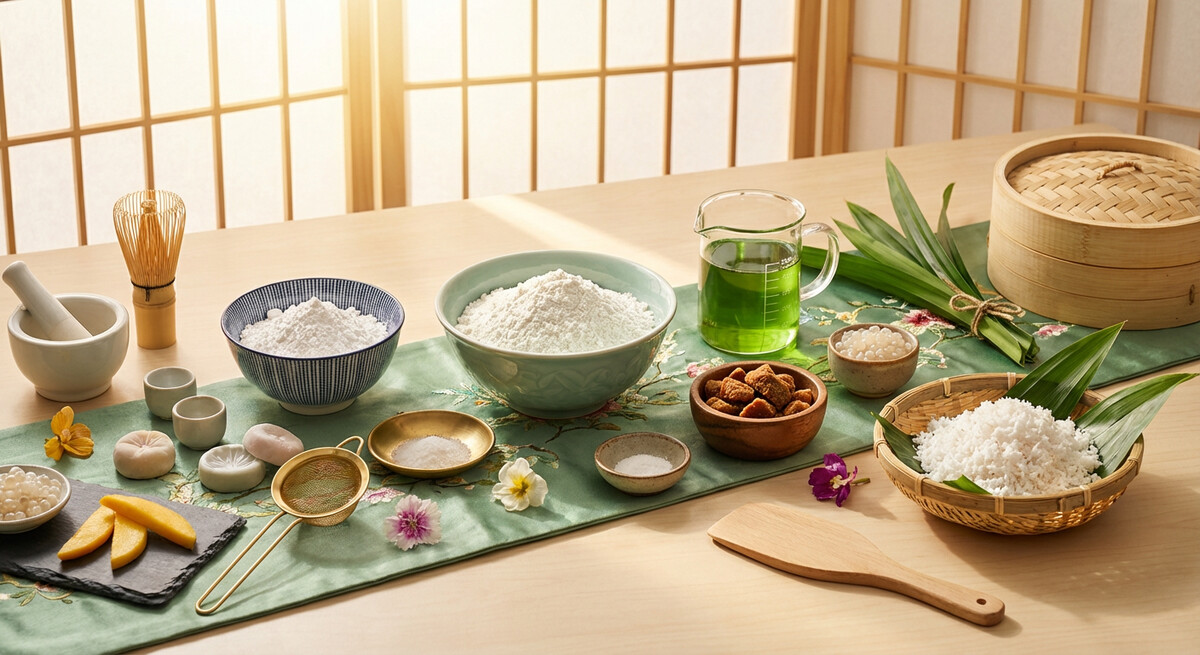 Mise en place: Putu Piring