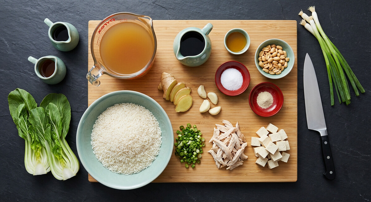 Mise en place: Congee