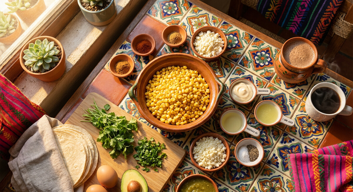 Hazırlık: Kahvaltı Esquites