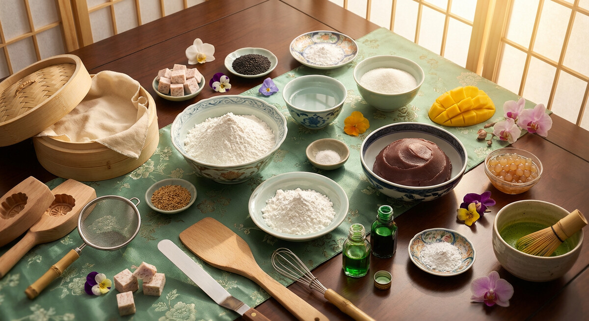 Mise en place: Mochi