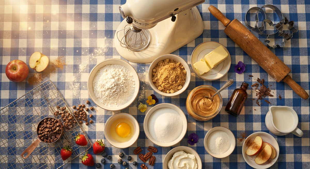 Mise en place: Biscuits au beurre de cacahuète
