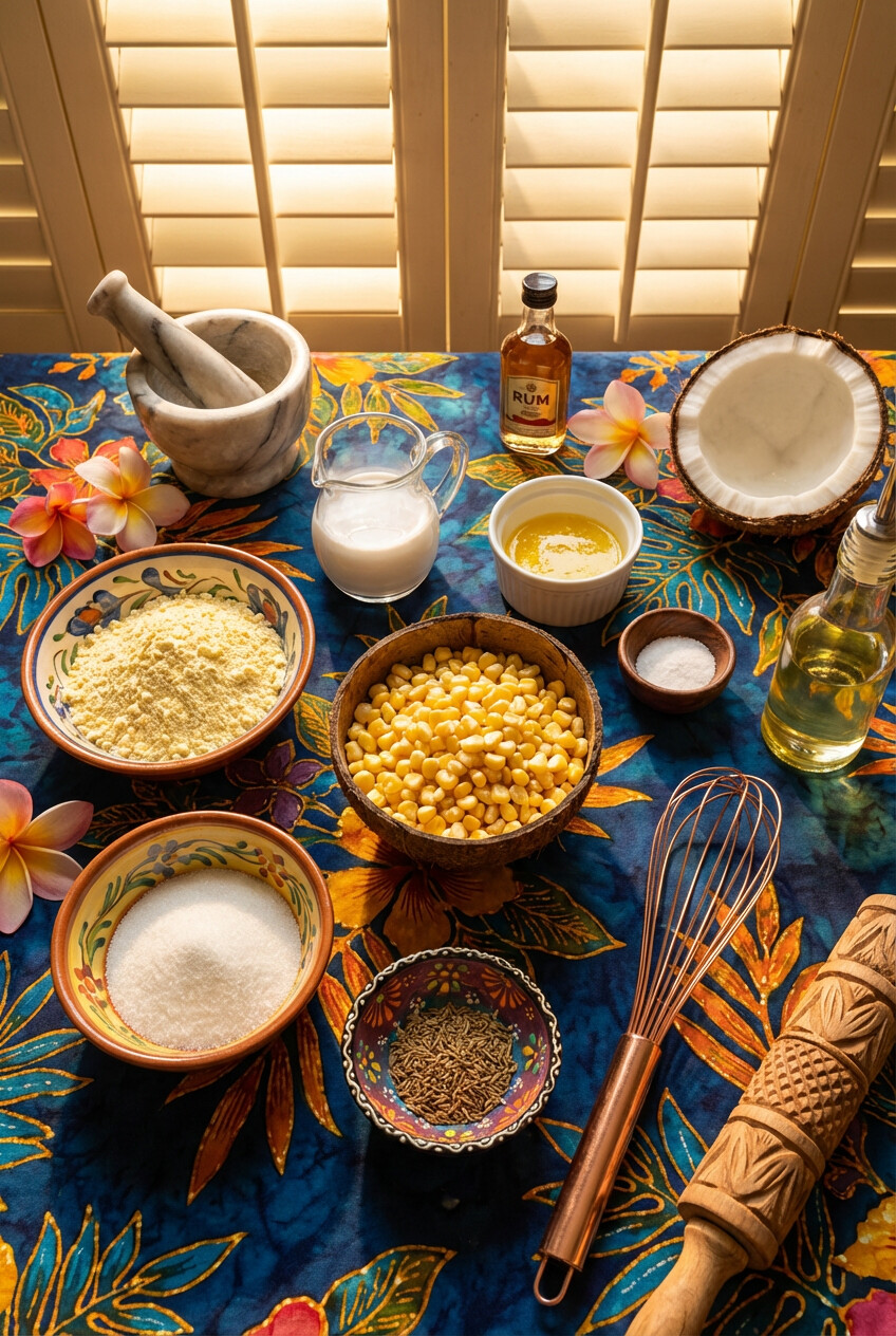 Mise en Place: Dominikanische Arepas de Maíz Dulce