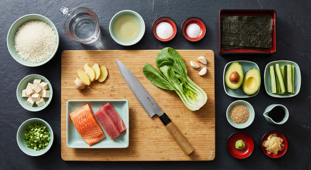 Mise en place: Sushi